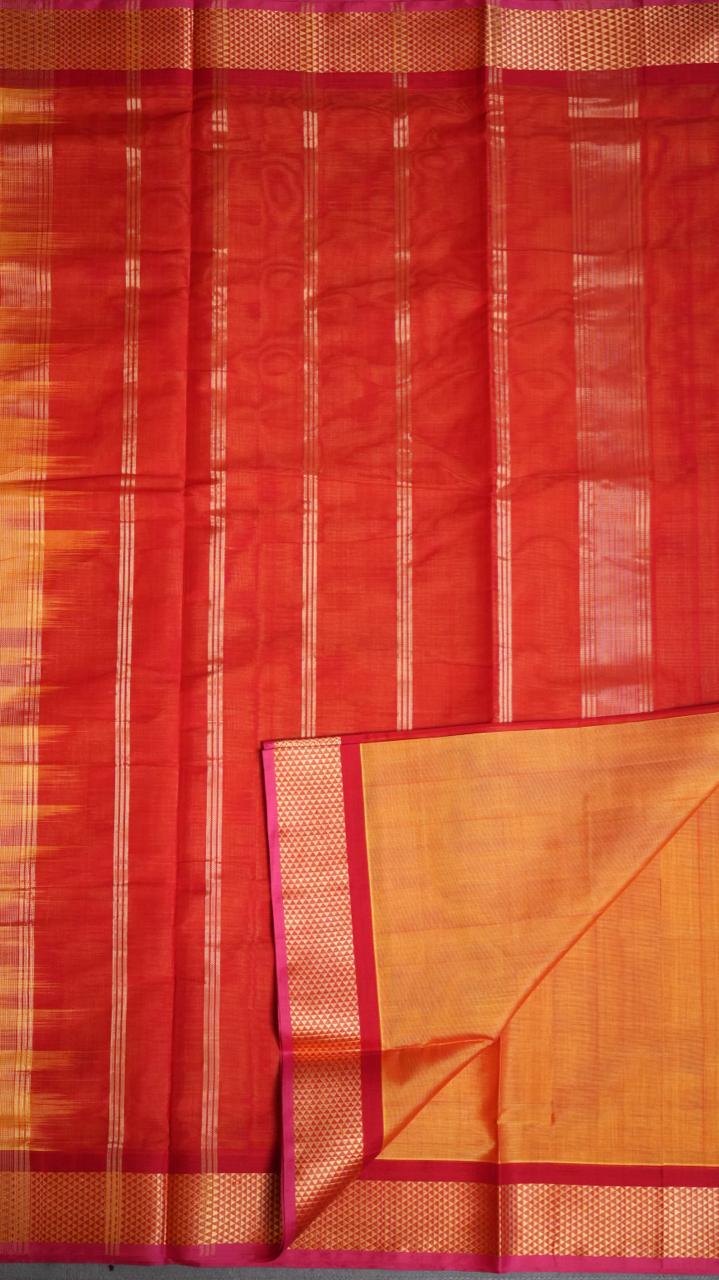 Devendra 10.5 Yards Madisar - 12-11-10-10.5Y-08 (TIGER LILY)