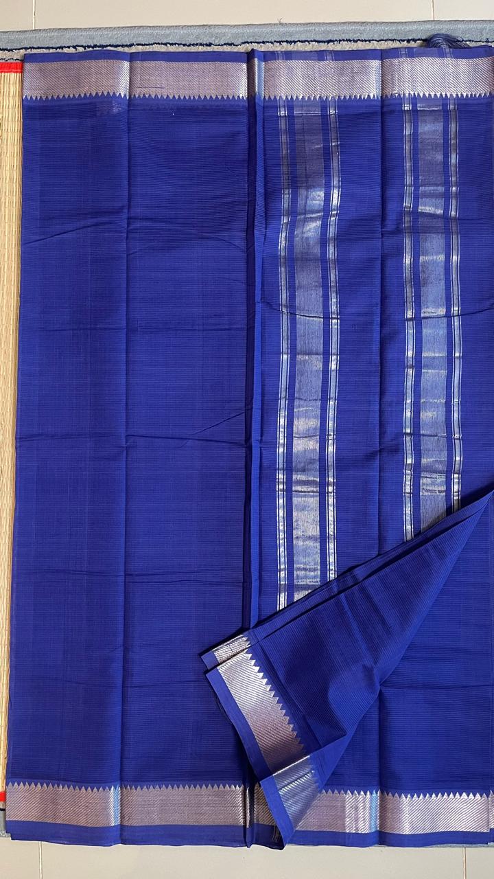 Mangalagiri Pure Cotton Saree  - 15-11-04-03 (3 Inch Border)