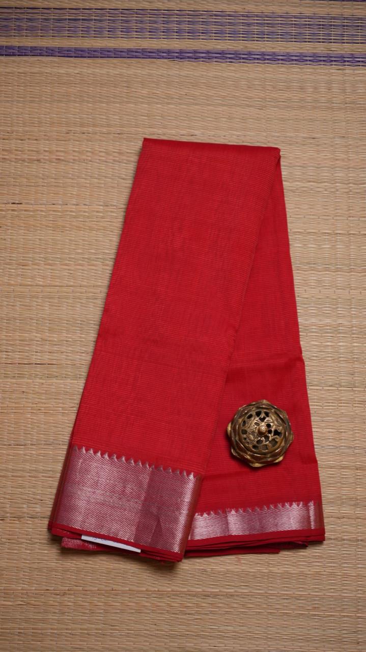 Mangalagiri Silk Cotton Saree 15-02-02-05 (SINDOOR UTSAV)