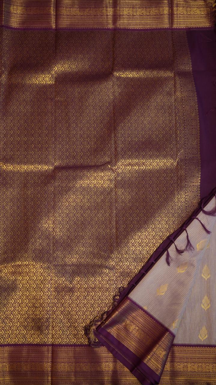 Kanchi Semi Silk Saree - 01-03-15-28 (KUNZITE)