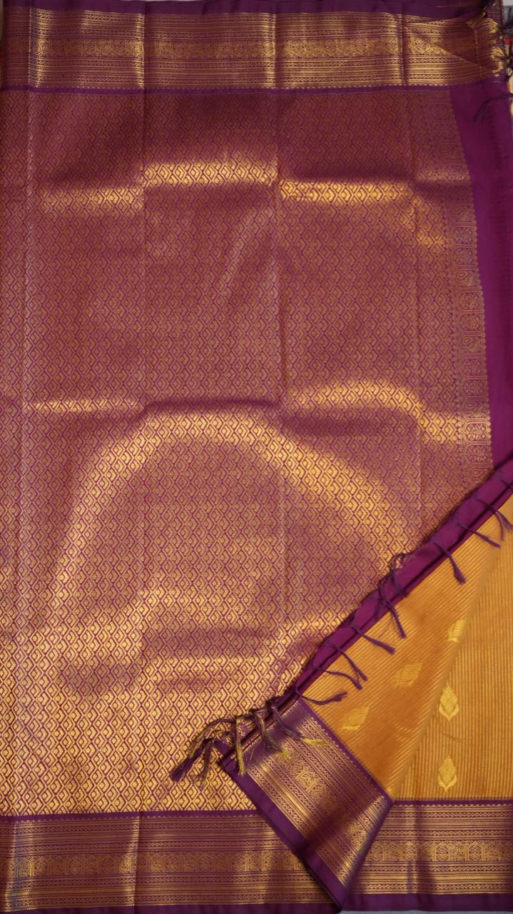 Kanchi Semi Silk Saree - 01-03-15-42 (EMERALD HALL)