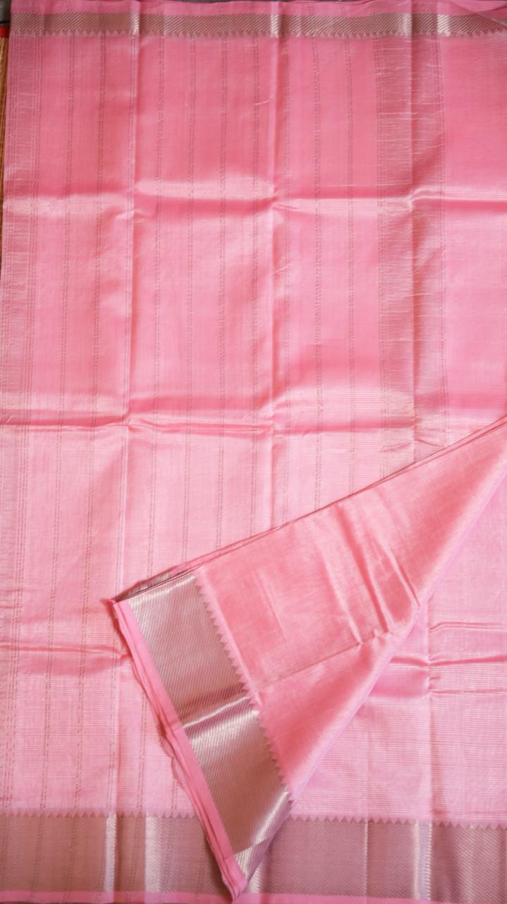 Mangalagiri Silk Cotton Saree 15-03-01-10 (CERAMIC BLUSH)