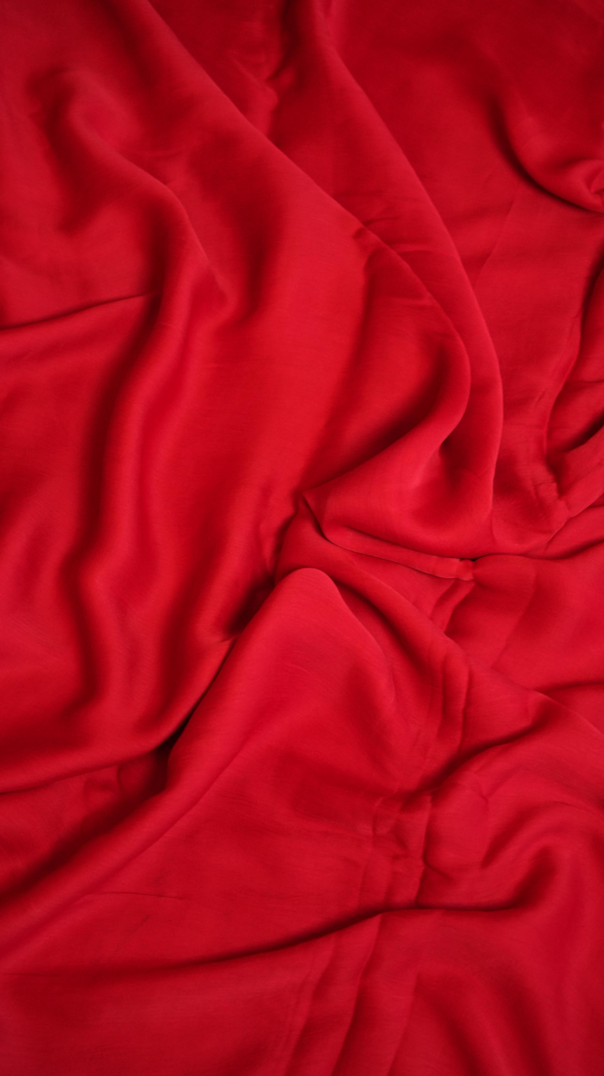 Plain Modal Silk Saree - 46-02B-01-12 (CRIMSON ELAN)