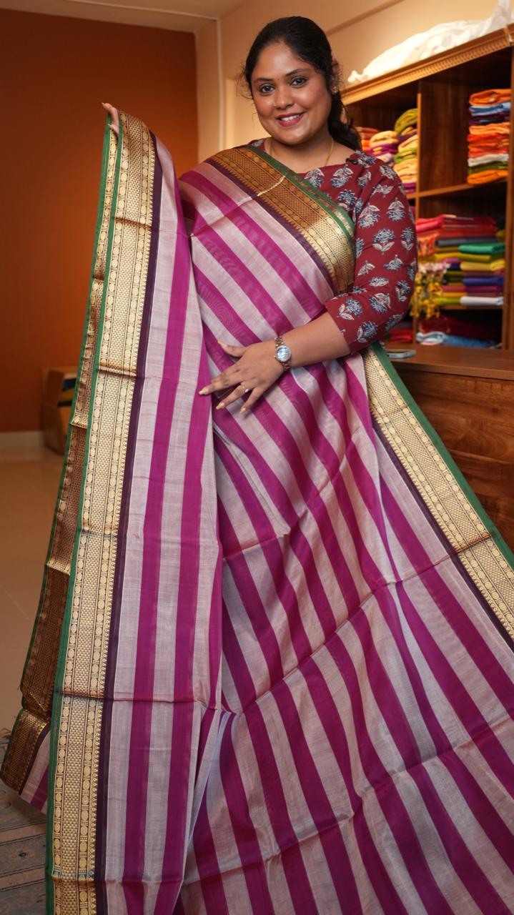 Devendra 10.5 Yards Madisar Zebra Stripes - 12-03D-03-10.5Y-01 (HEATHER MIST)