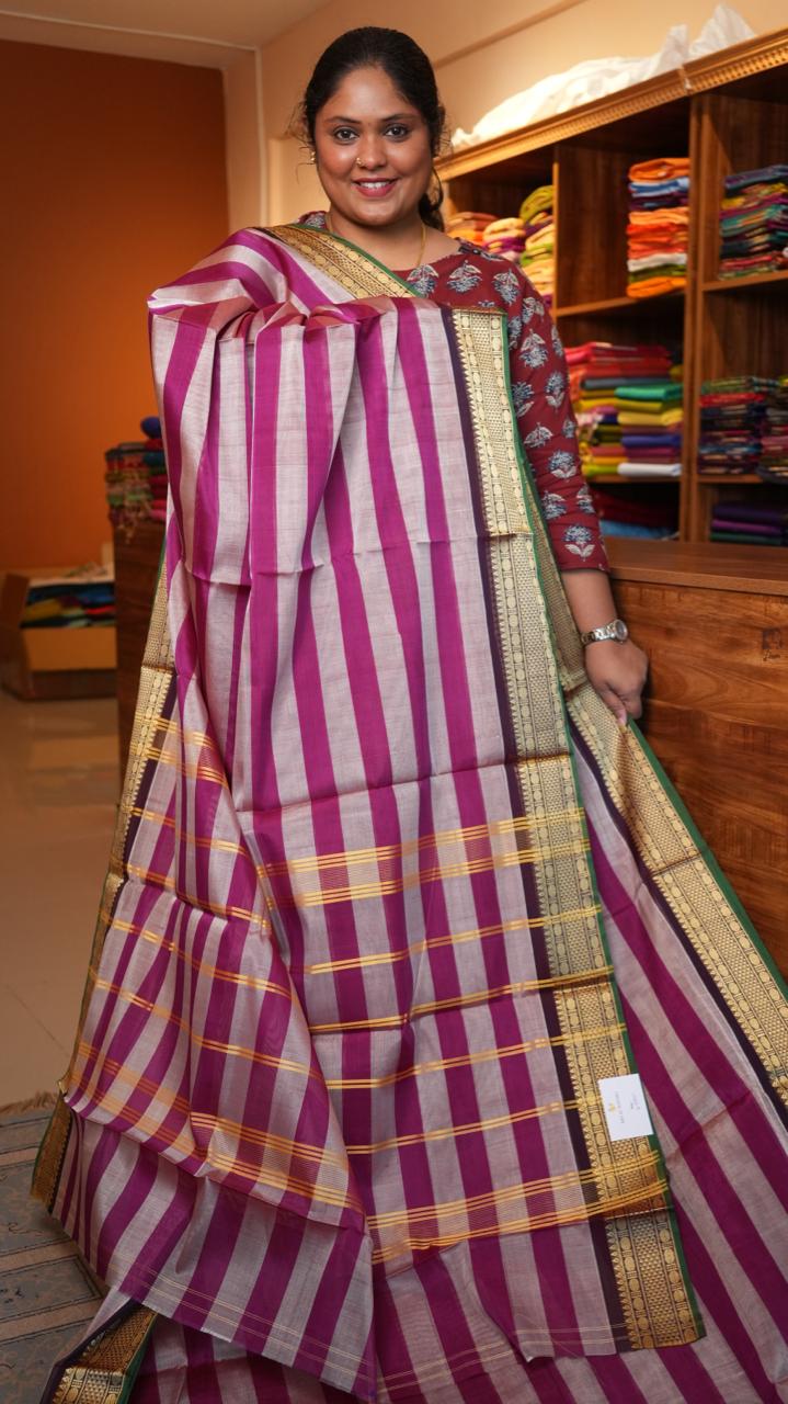 Devendra 10.5 Yards Madisar Zebra Stripes - 12-03D-03-10.5Y-01 (HEATHER MIST)