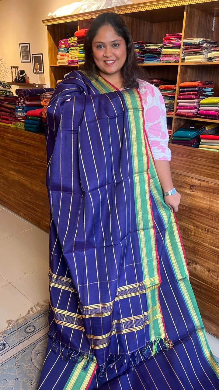 Devendra 10.5 Yards Madisar Veldhari Saree - 12-12-16-10.5Y-05