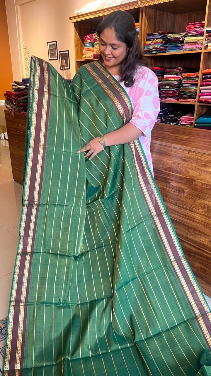 Devendra 10.5 Yards Madisar Veldhari Saree - 12-12-16-10.5Y-05