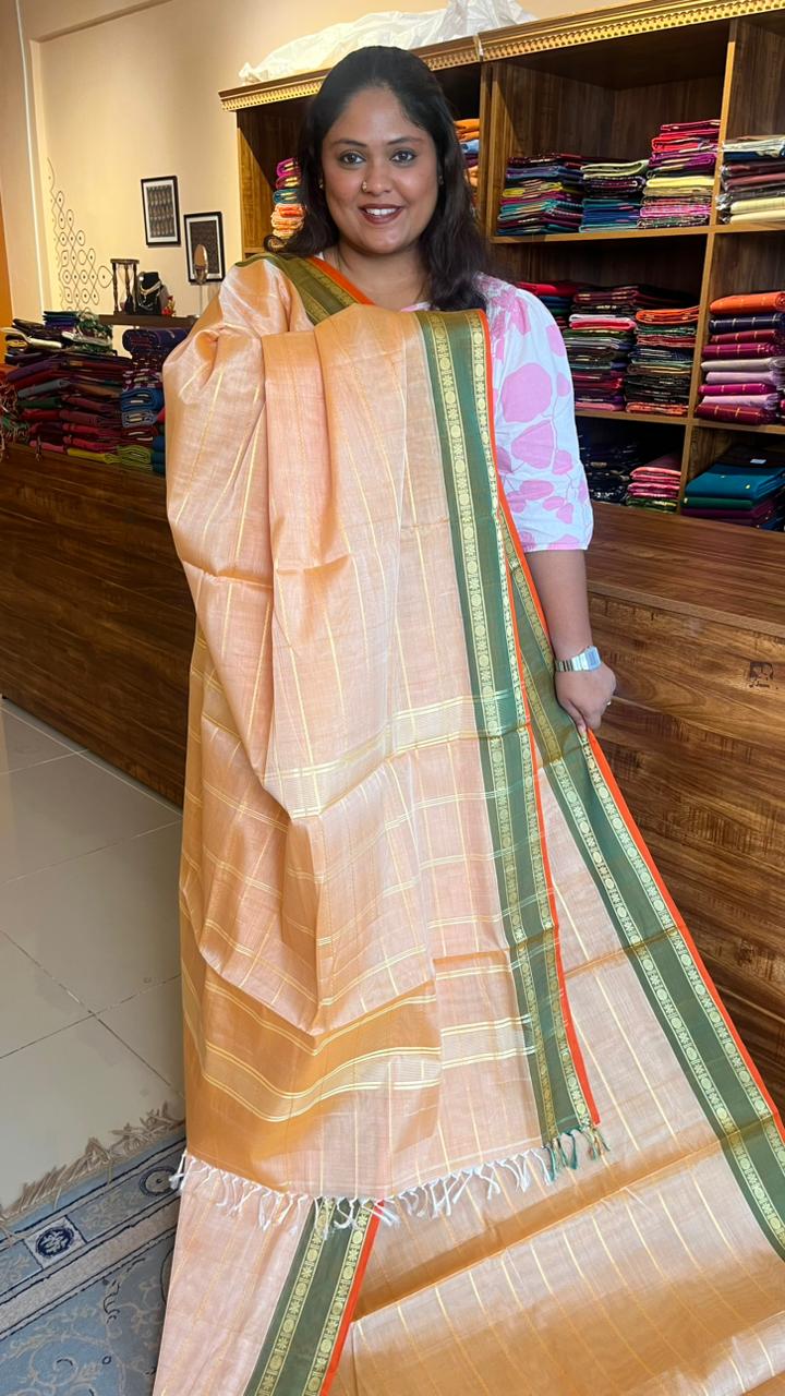 Devendra 11 Yards Madisar Veldhari Saree - 12-11B-15-11Y-01