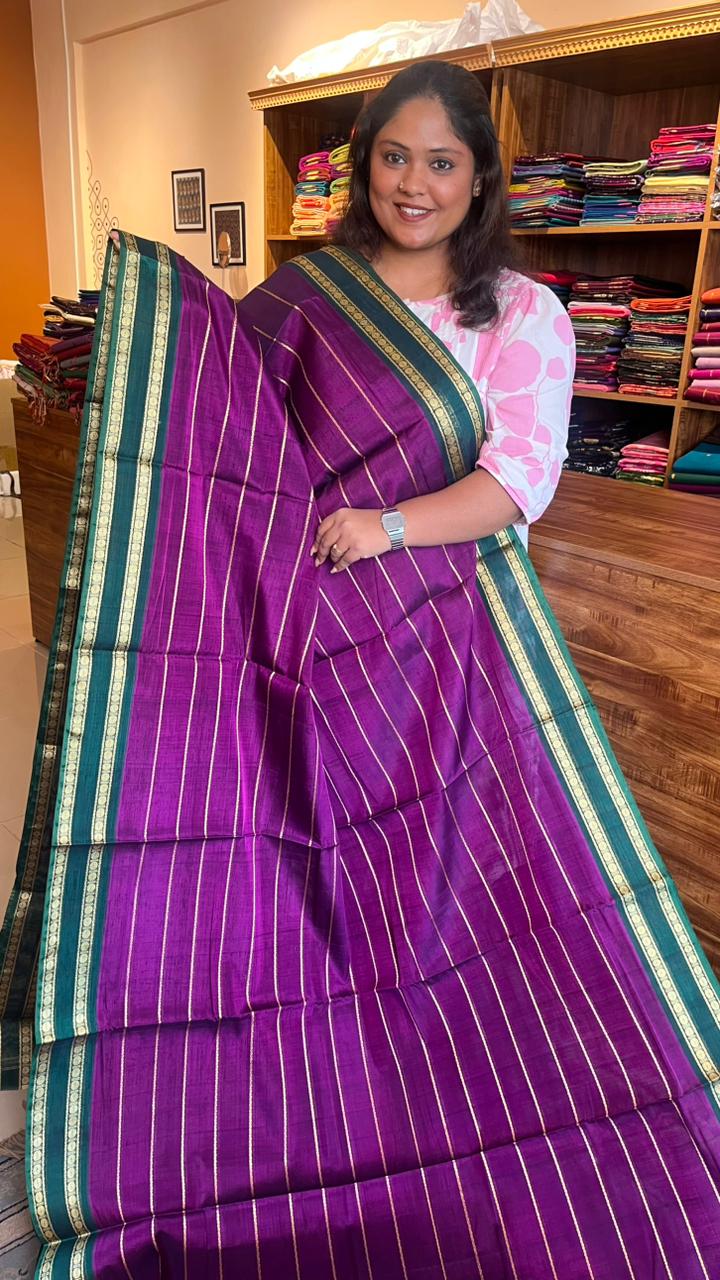 Devendra 10 Yards Madisar Veldhari Saree - 12-02B-10Y-14-04