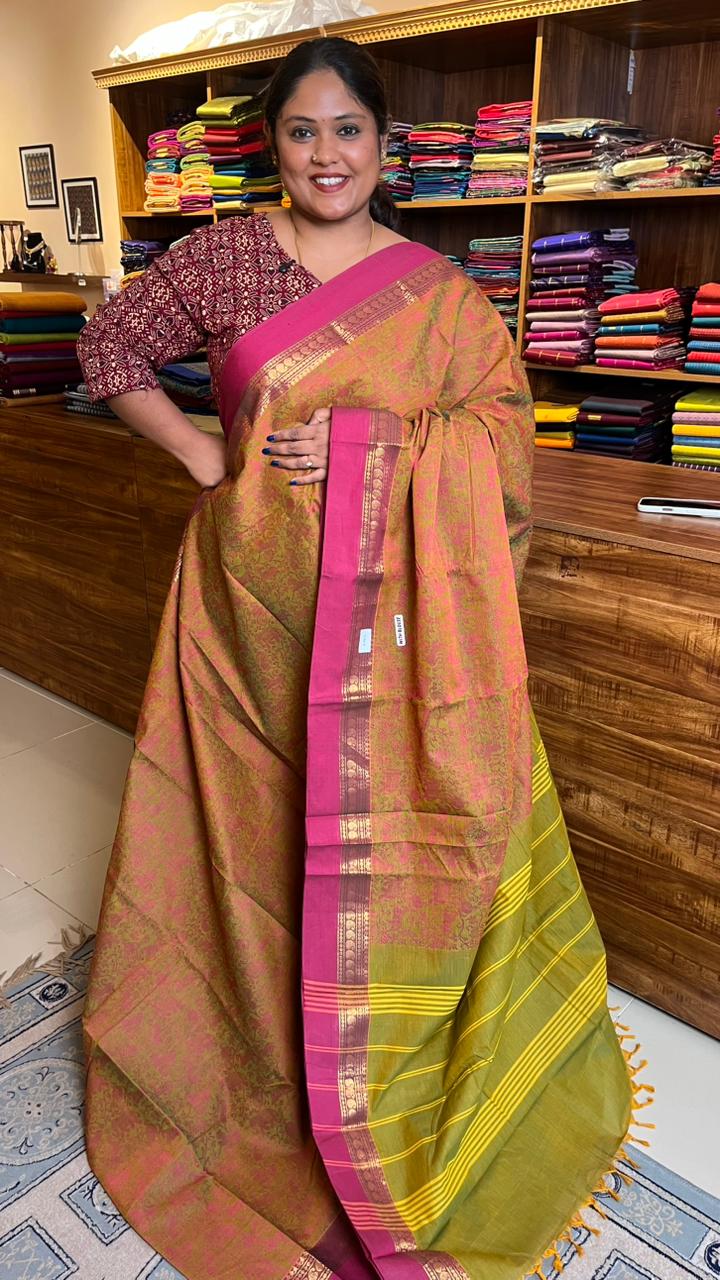 Vanasingaram Cotton Saree -  01-03-04-04