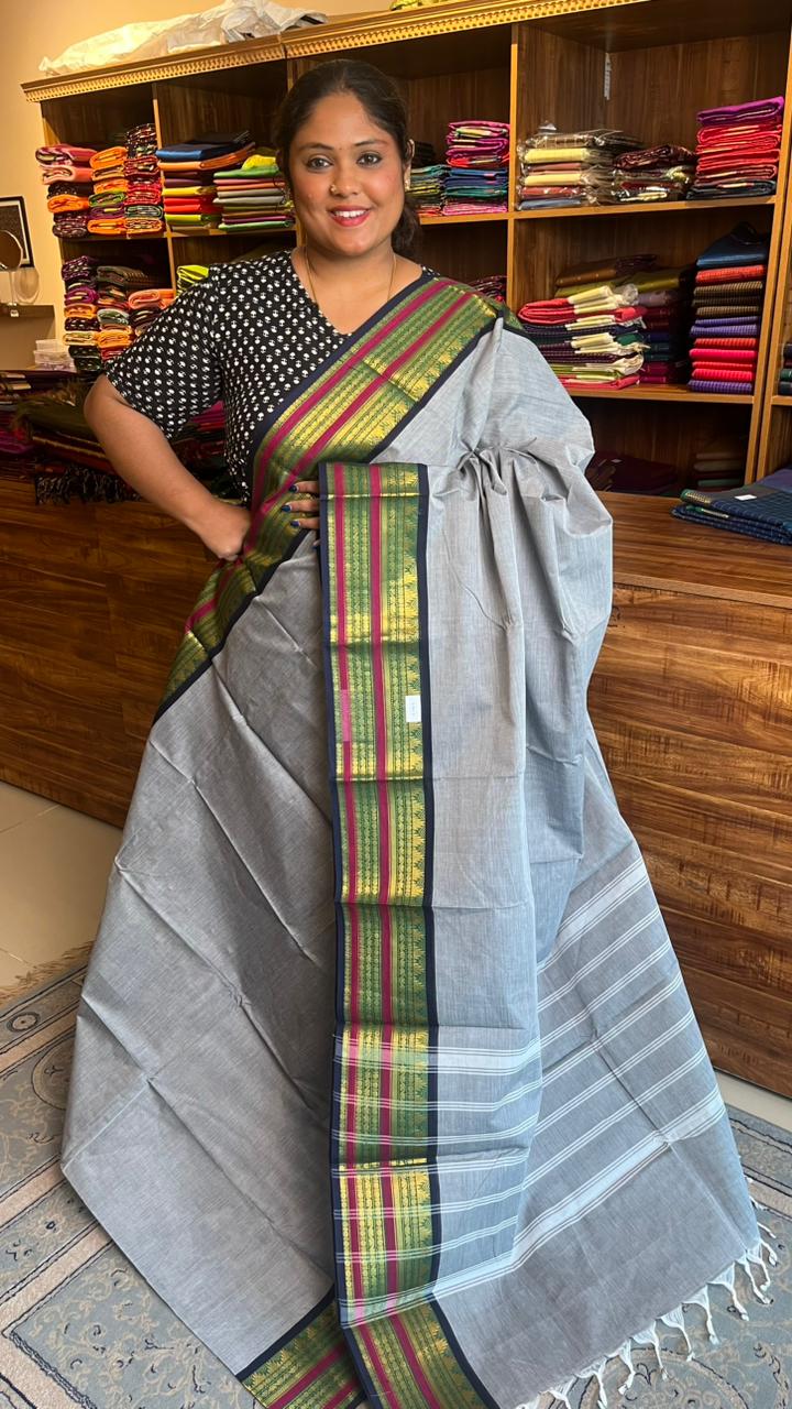 Kanchi Cotton Saree - 01-03-01-07