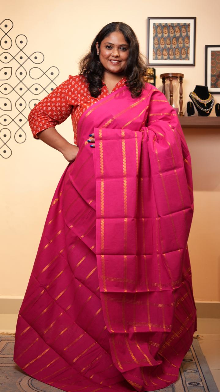 Veldhari Madurai Cotton Saree-11-04C-09-5.50Y-04 (CANDYMAN TOFFICHOO)