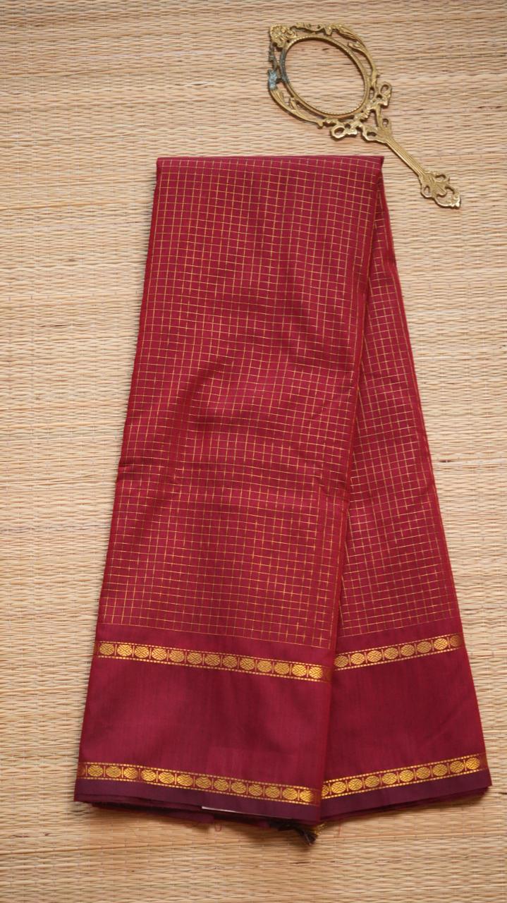 Kanchi Semi Silk Saree -01-03-14-12 (SPINEL)