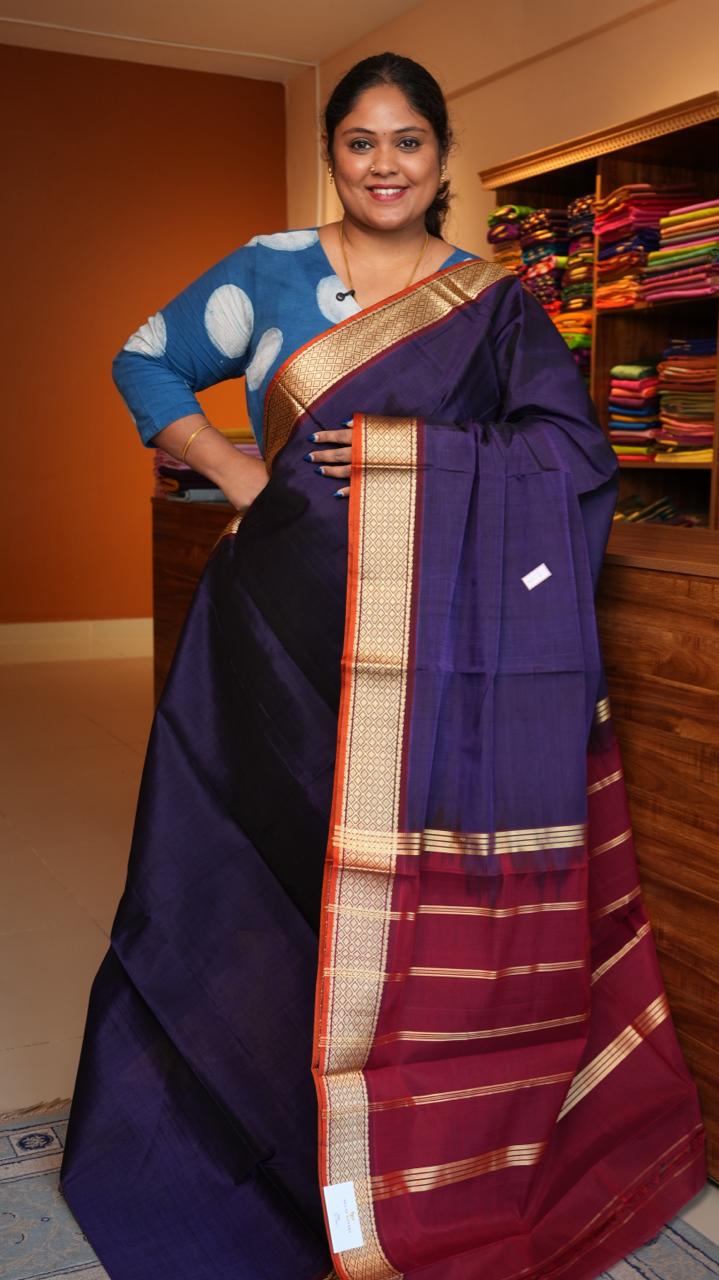 Devendra 6.25 Yards Saree  - 11-05C-02-6.25Y-02 (KARUNELLI)