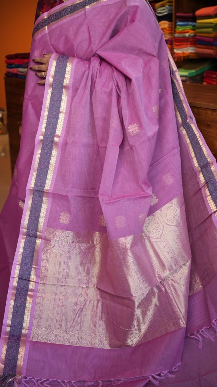 Grand Kanchi Cotton Sarees - 01-03-21-PCS-01 (DECEMBER POO)
