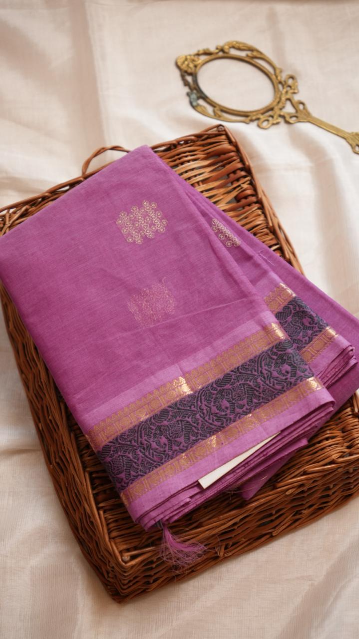 Grand Kanchi Cotton Sarees - 01-03-21-PCS-01 (DECEMBER POO)