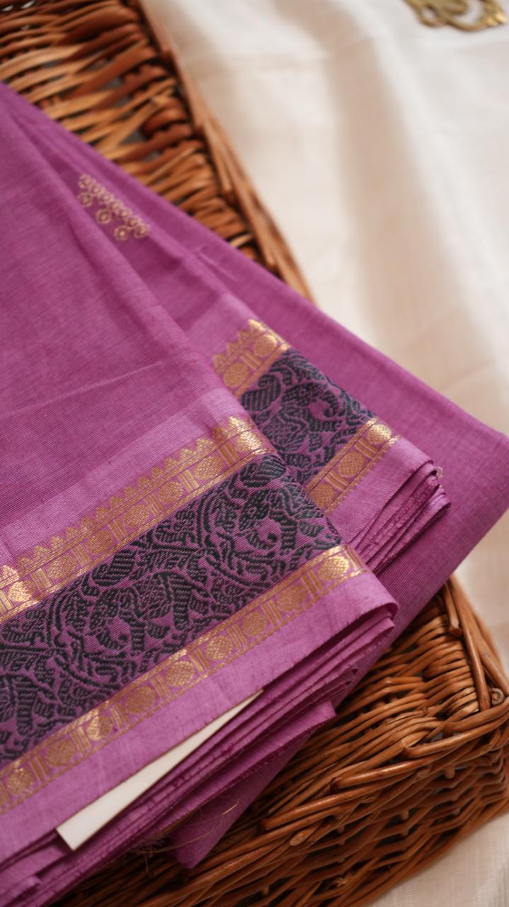 Grand Kanchi Cotton Sarees - 01-03-21-PCS-01 (DECEMBER POO)