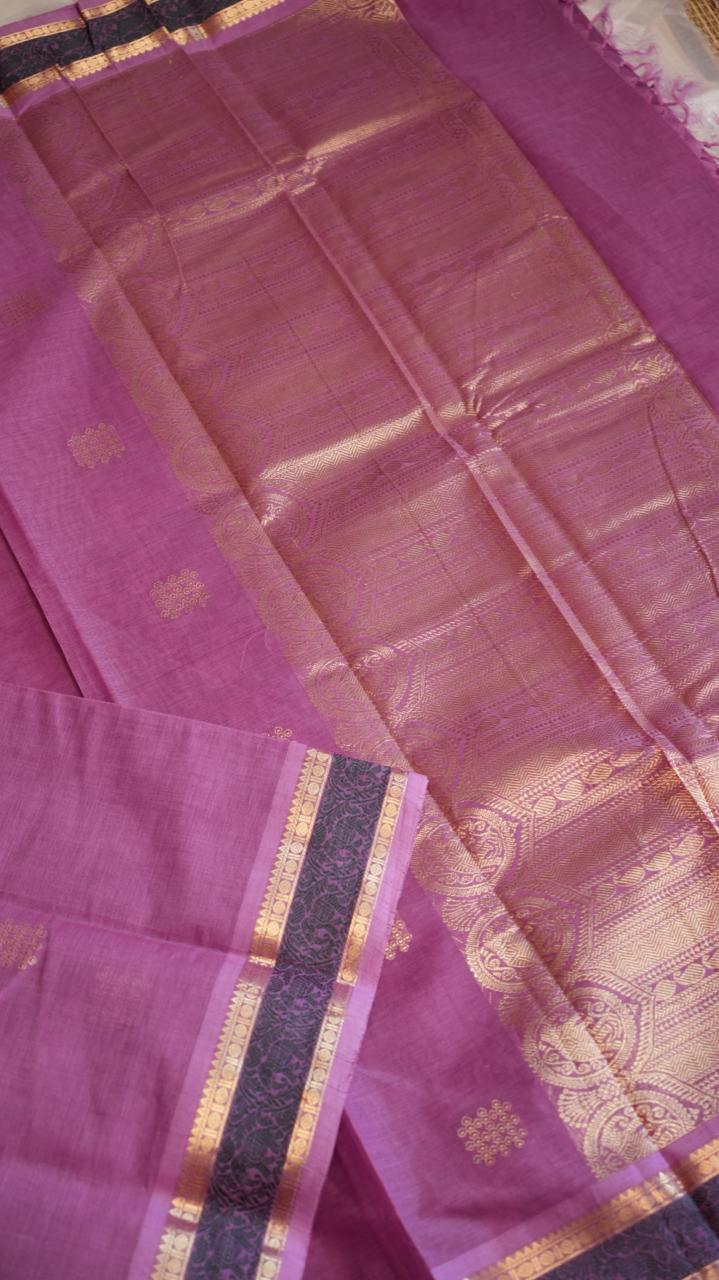 Grand Kanchi Cotton Sarees - 01-03-21-PCS-01 (DECEMBER POO)