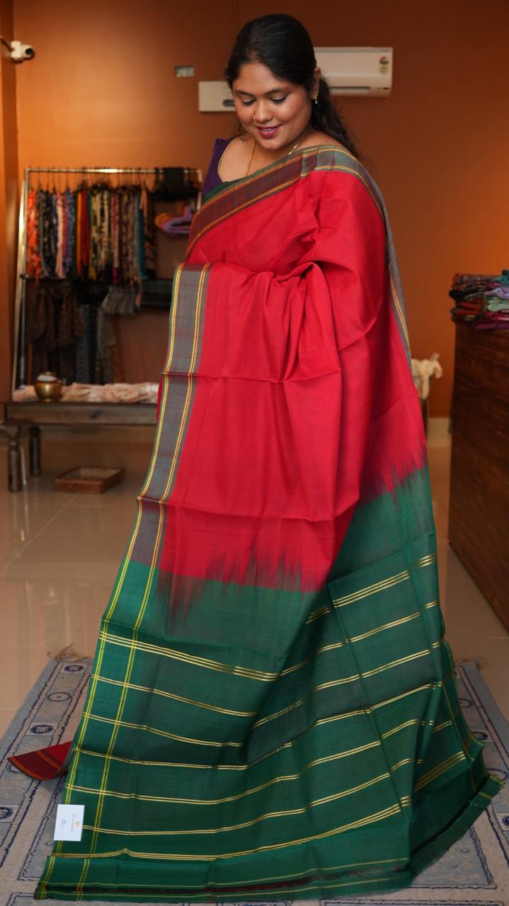 Devendra 6.25 Yards Saree - 11-02B-6.25Y-01-01 (VARAMILAGAI)