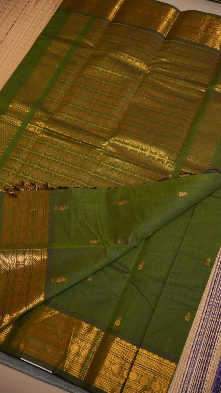 Kanchi Cotton Saree - 01-03-06-PCS-06 & 01-09B-05-26 (COMBO 2 - MANJAL NEERATTU)