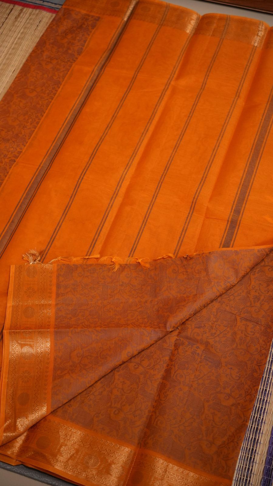 Kanchi Cotton Saree - 01-09B-03-33 & 01-09B-05-32 (COMBO 7 - SUMANGALI POOJAI)