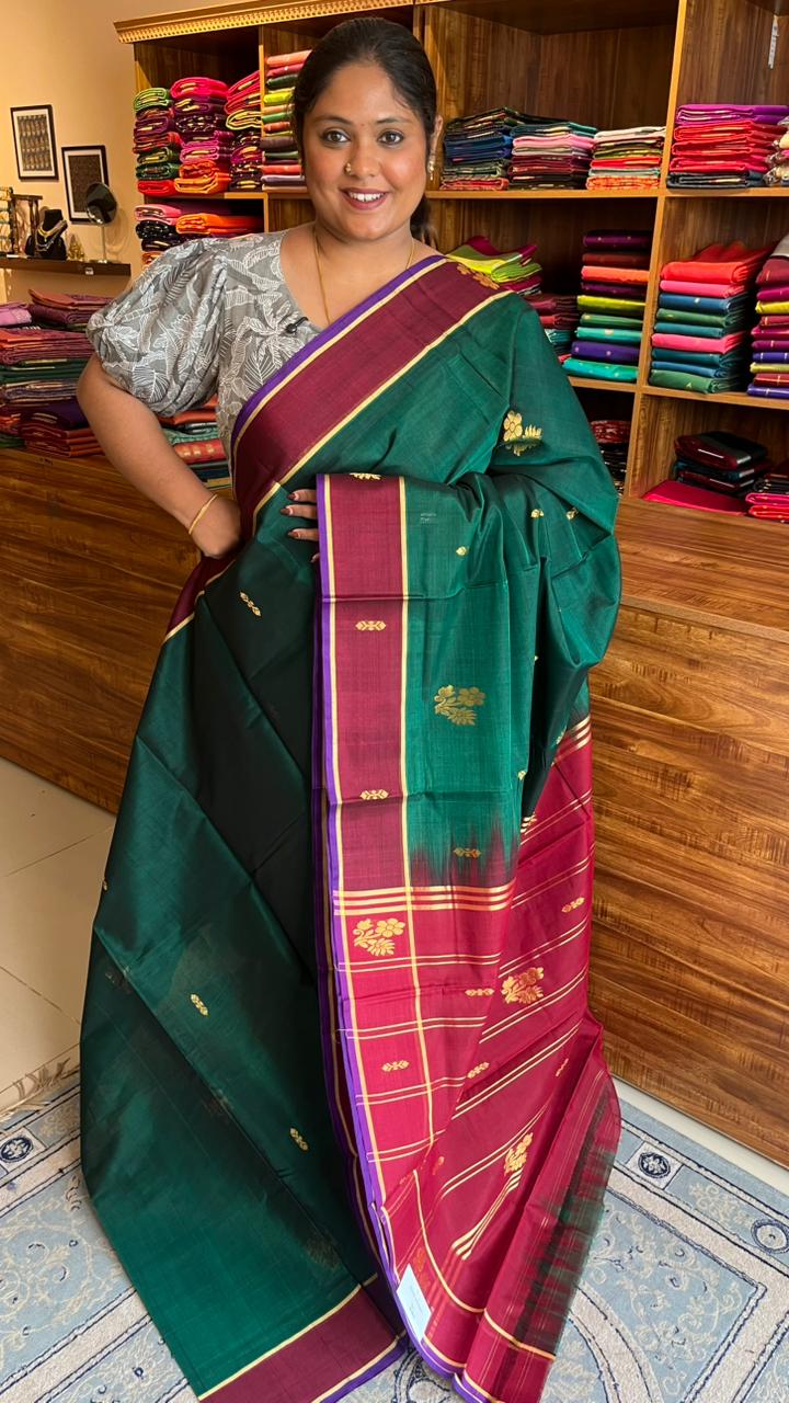 Devendra 6.25 Yards Saree -11-06D-02-6.25Y-01 (Green)
