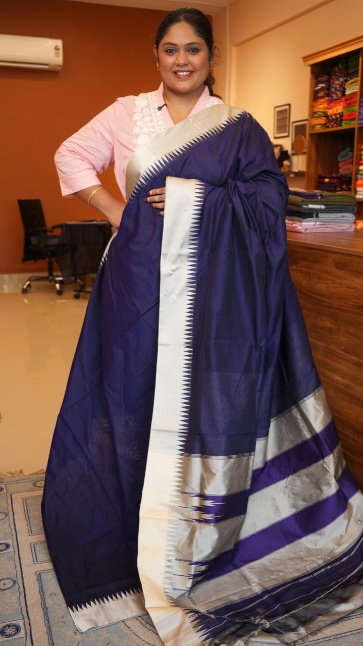 Kasuti Ilkal Saree -44-06-05-05 (PRESTIGE VIOLET)