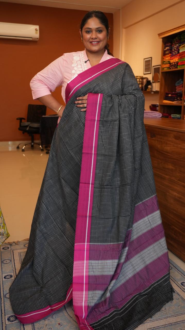 Ilkal Art Silk Saree -44-06-04-07 ( RED EARTH GLOW)