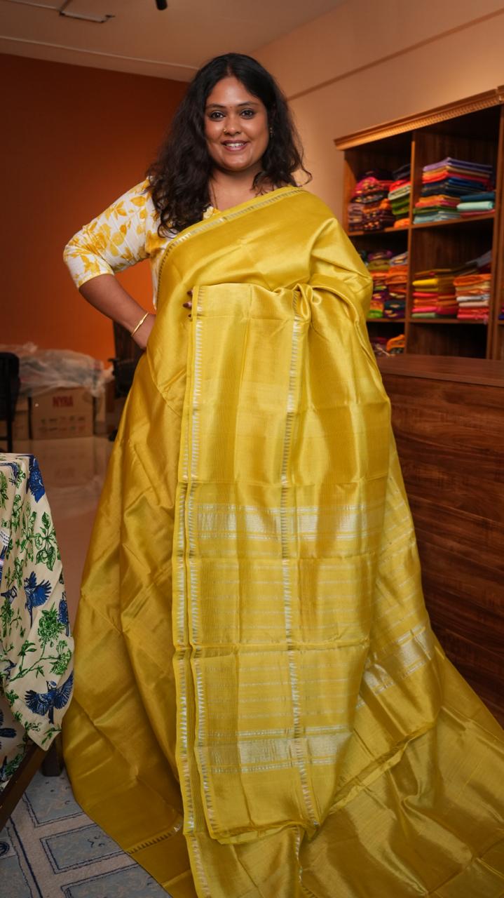 Mangalgiri Silk Cotton Saree - 15-07-04-08(SOAN PAPDI)