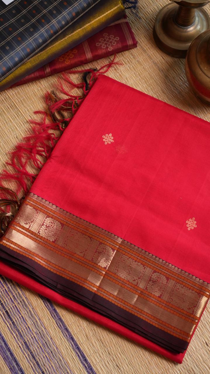 Kanchivaram Pure Silk Cotton Saree -01-08-06-01 ()