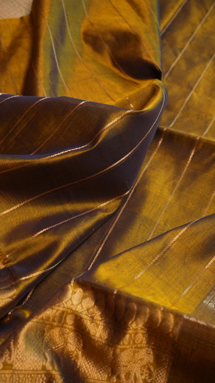 Kanchivaram Pure Silk Cotton Saree -01-08-04-01 (MANJAL VEYIL)