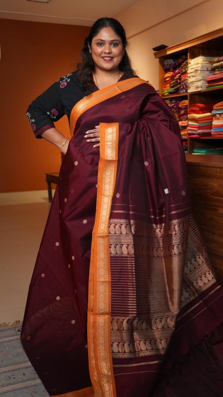 Kanchivaram Pure Silk Cotton Saree -01-08-03-01 (KANCHANA ARAKKU)