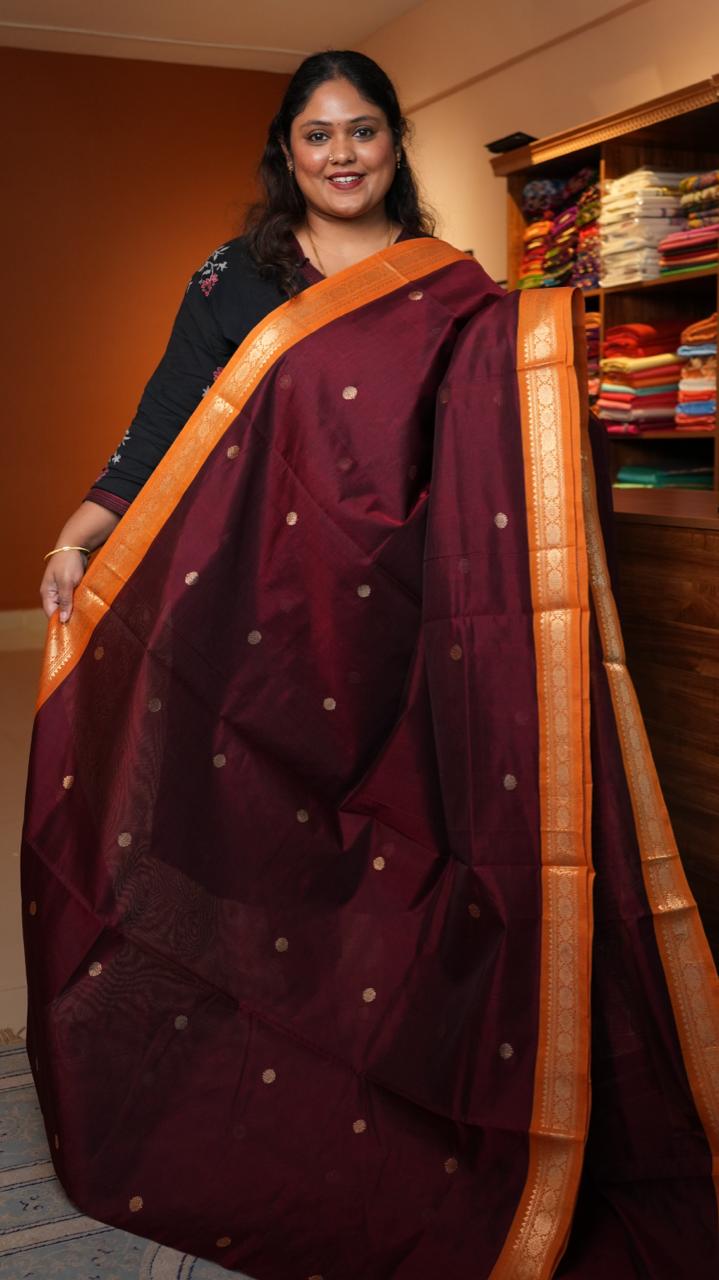 Kanchivaram Pure Silk Cotton Saree -01-08-03-01 (KANCHANA ARAKKU)
