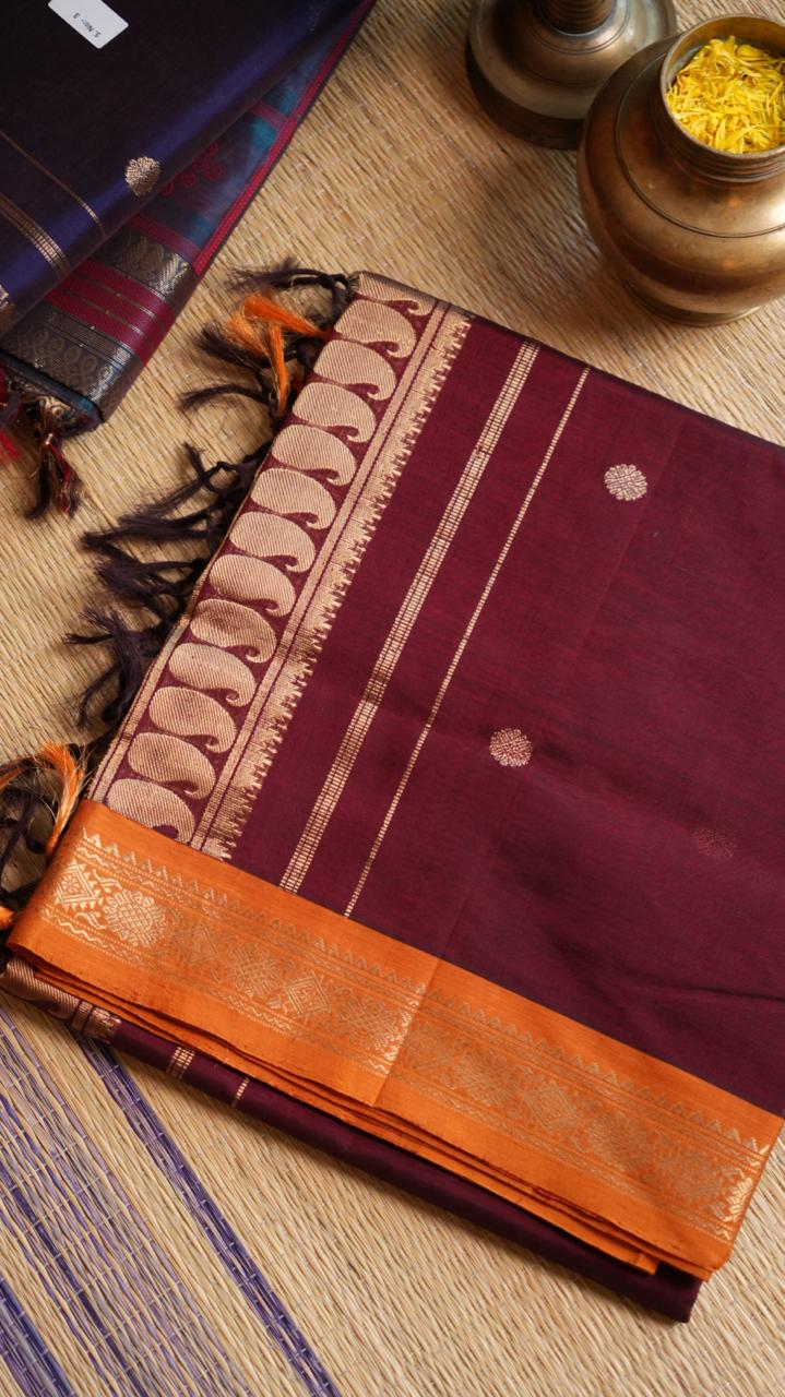 Kanchivaram Pure Silk Cotton Saree -01-08-03-01 (KANCHANA ARAKKU)