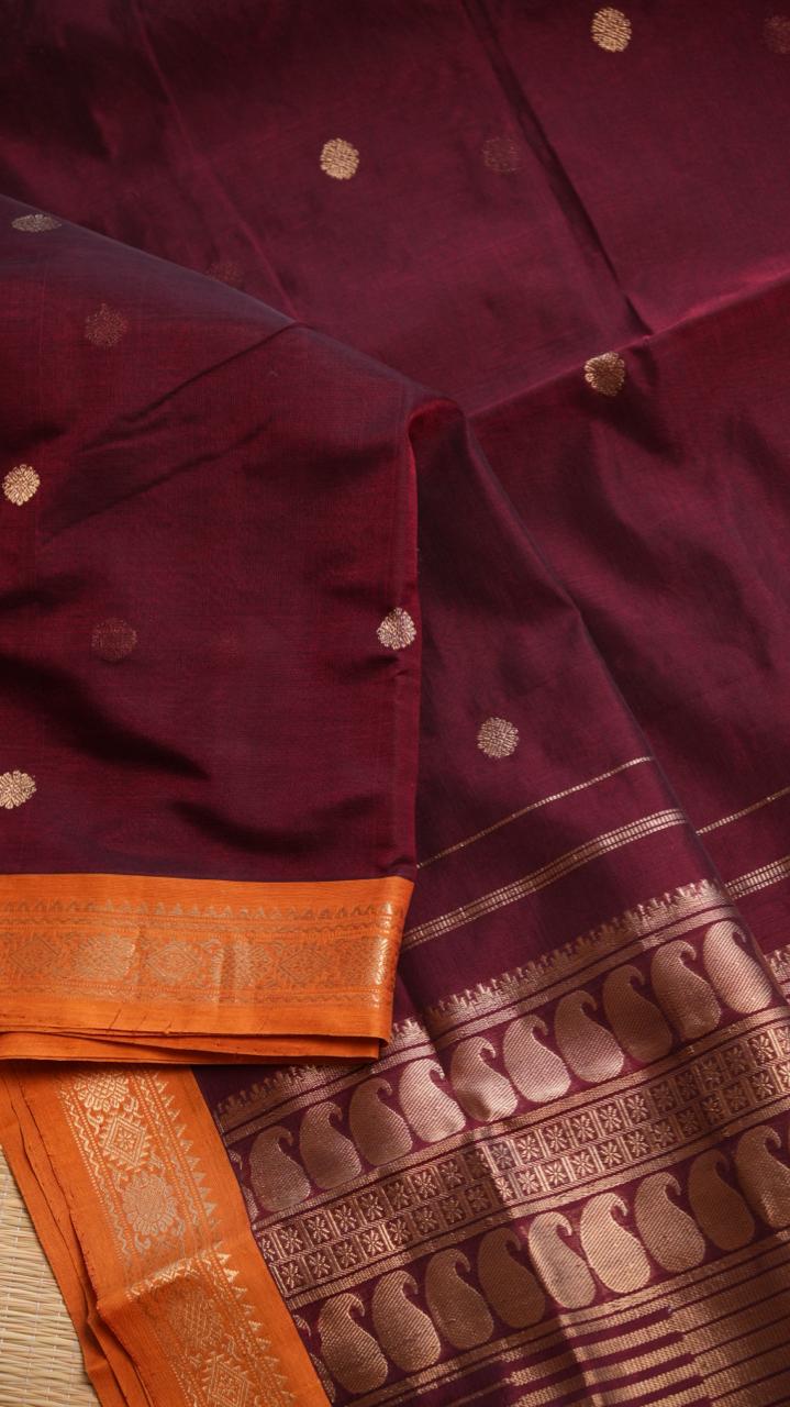 Kanchivaram Pure Silk Cotton Saree -01-08-03-01 (KANCHANA ARAKKU)