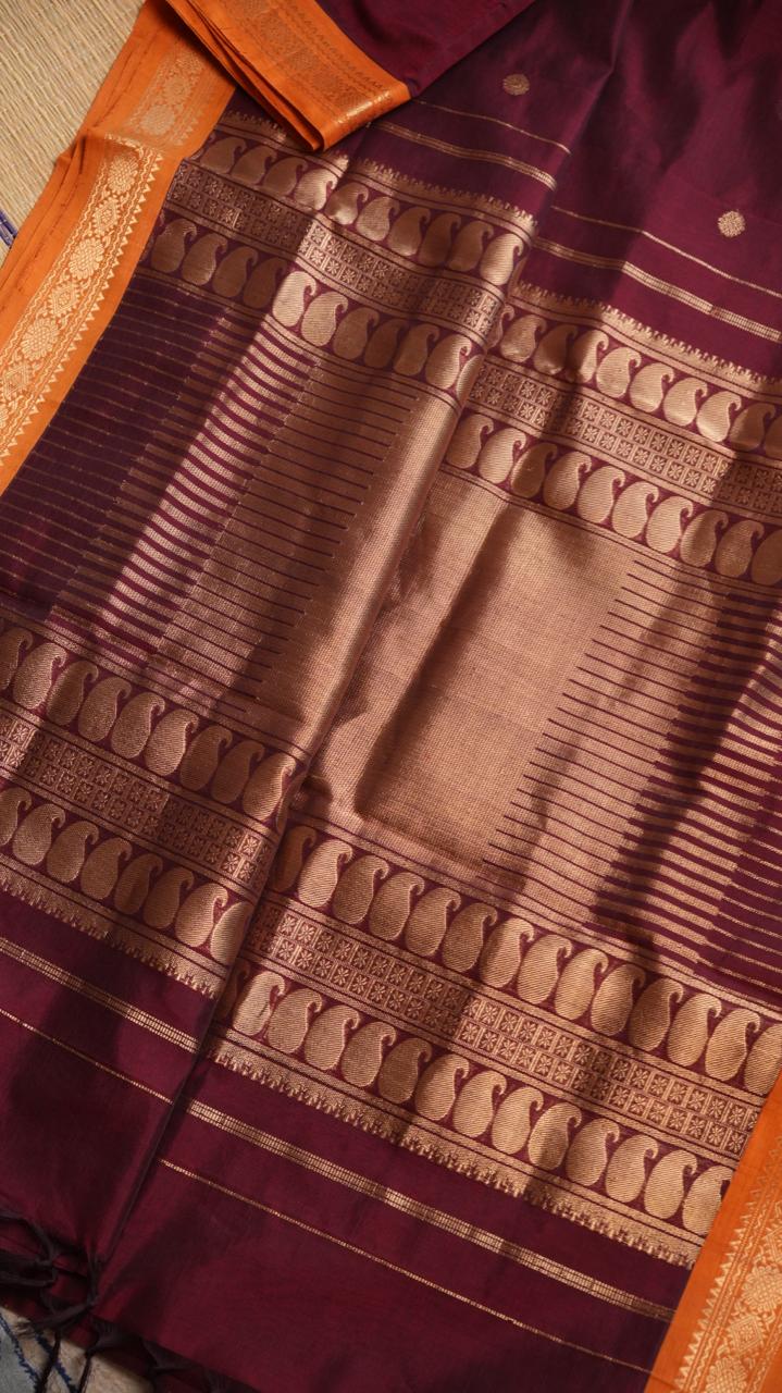 Kanchivaram Pure Silk Cotton Saree -01-08-03-01 (KANCHANA ARAKKU)
