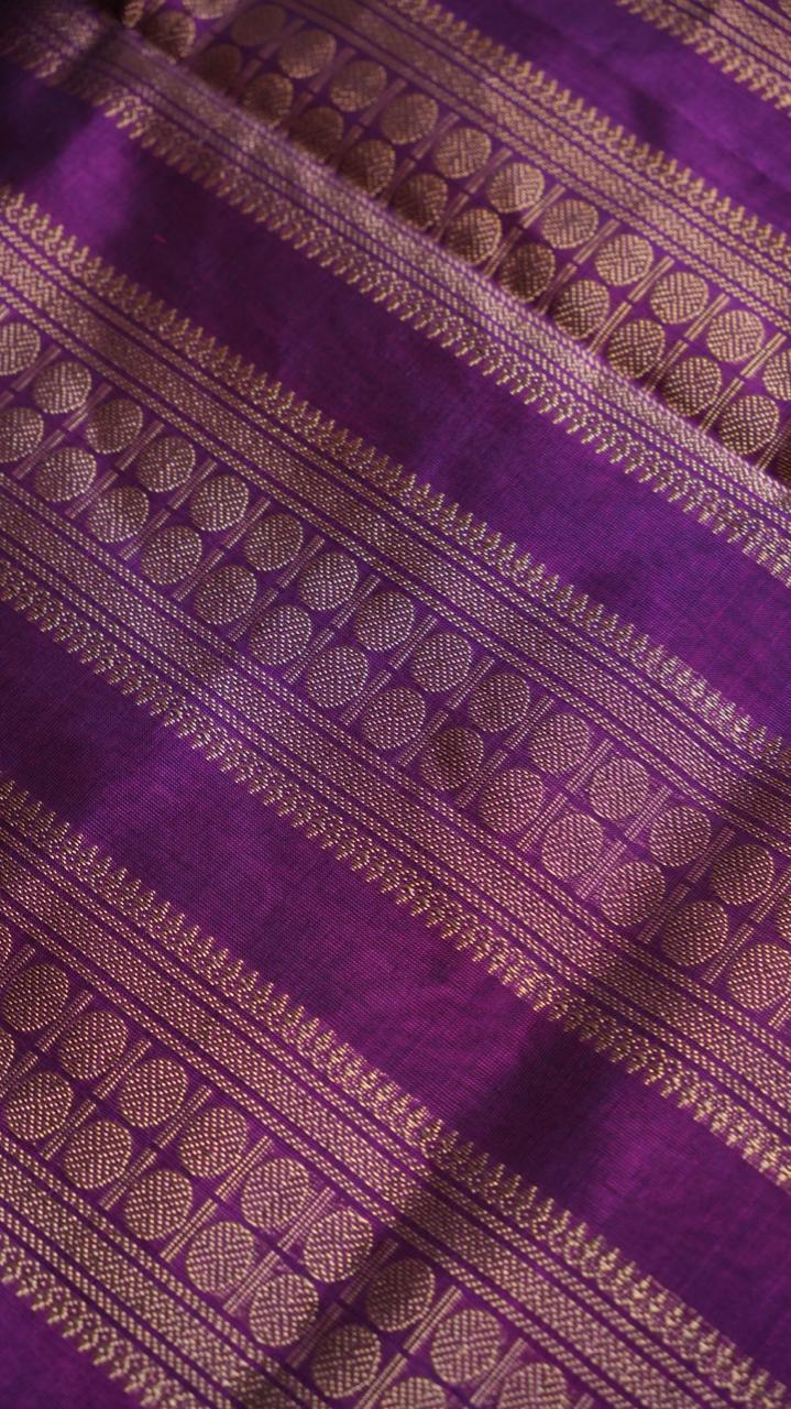 Kanchivaram Pure Silk Cotton Saree -01-08-01-01 (MALLI OODHA)