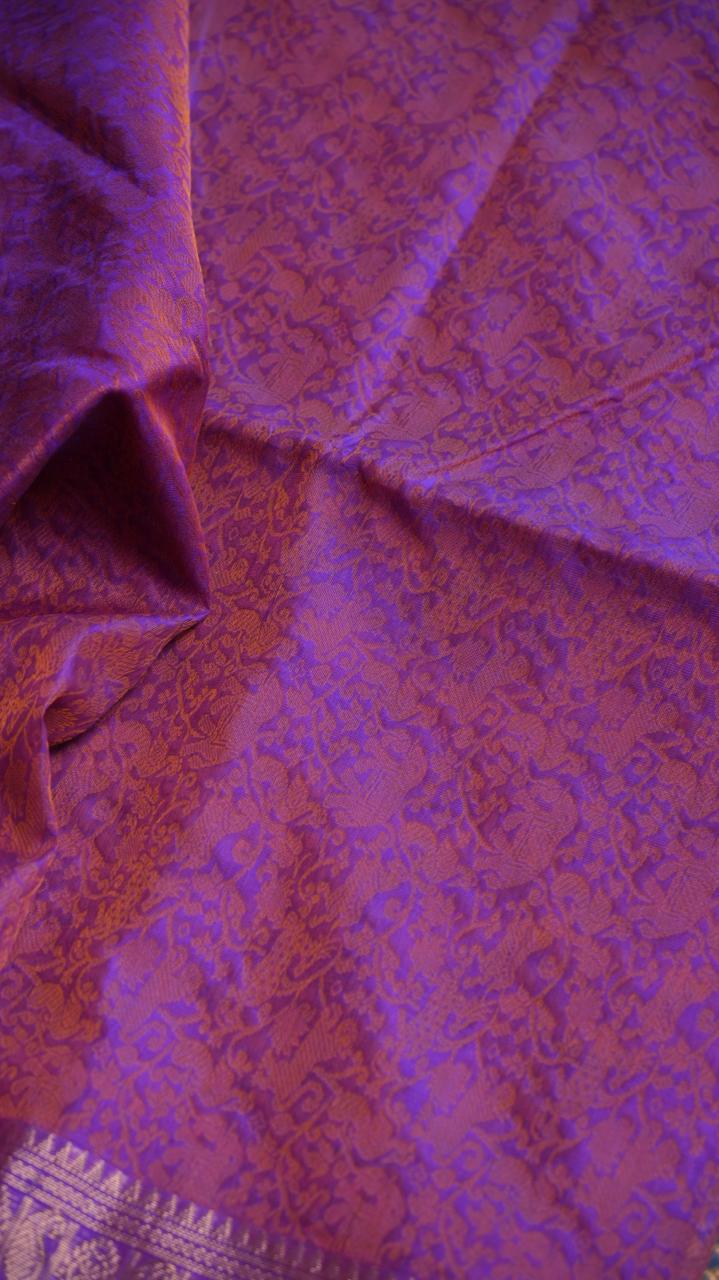 Kanchivaram Pure Silk Cotton Saree -01-08-11-01 (MAALAI OODHA)