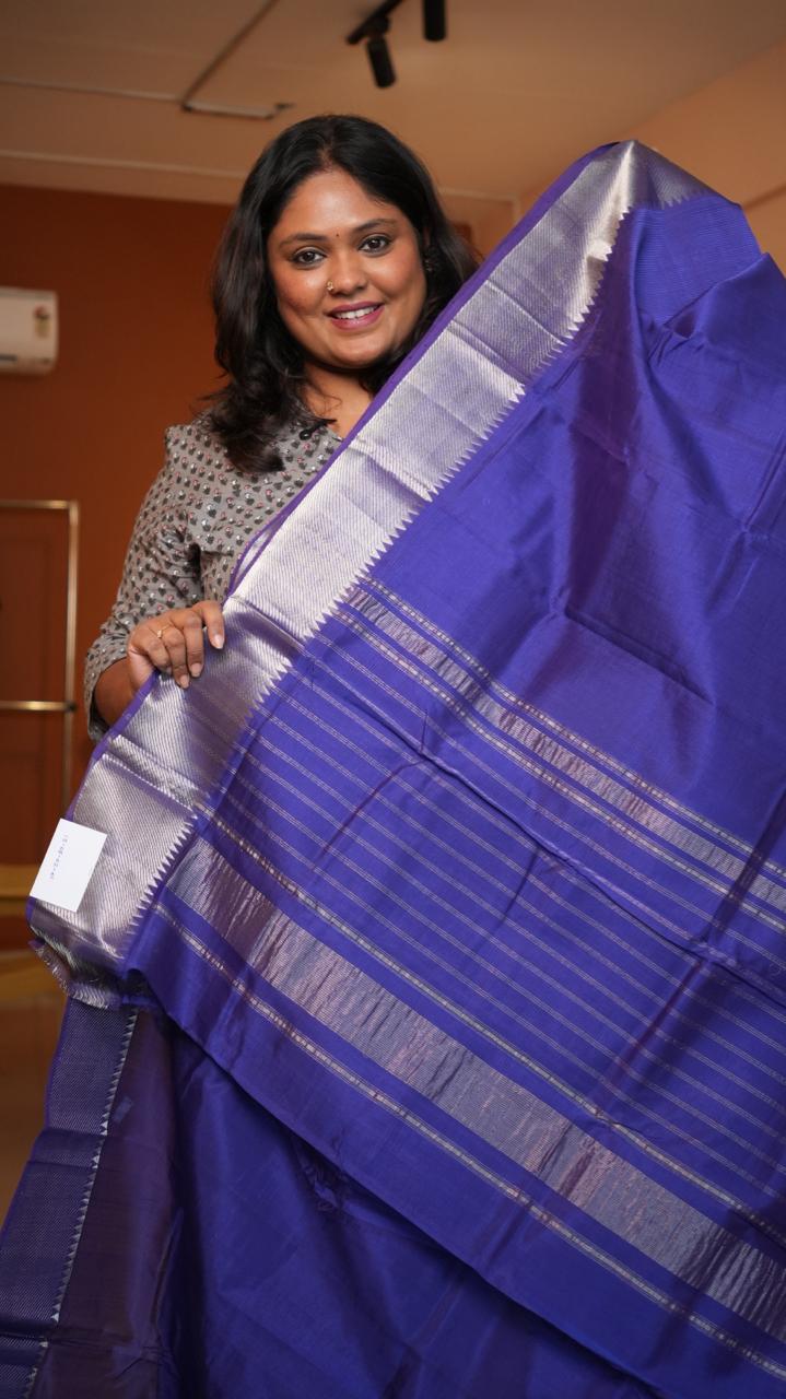 Mangalagiri Big Border Saree -15-08-02-01 ()