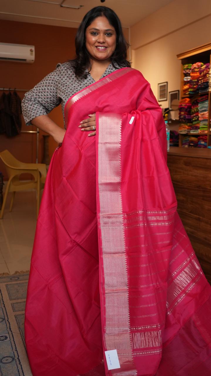 Mangalagiri Big Border Saree -15-08-02-05 ()