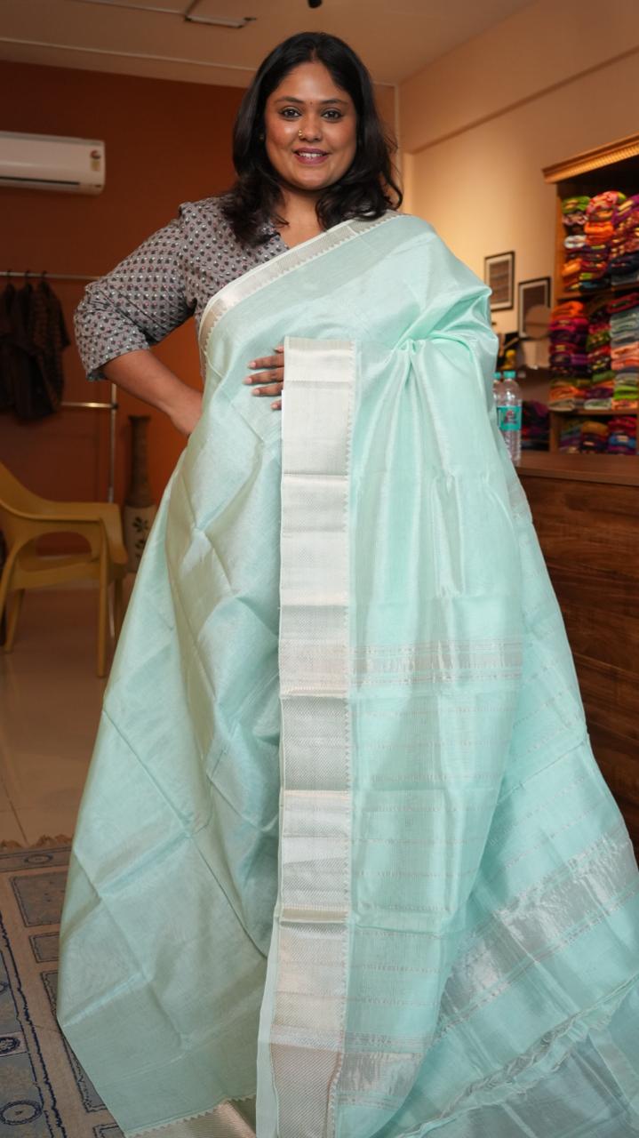 Mangalagiri Big Border Saree -15-08-02-11 ()