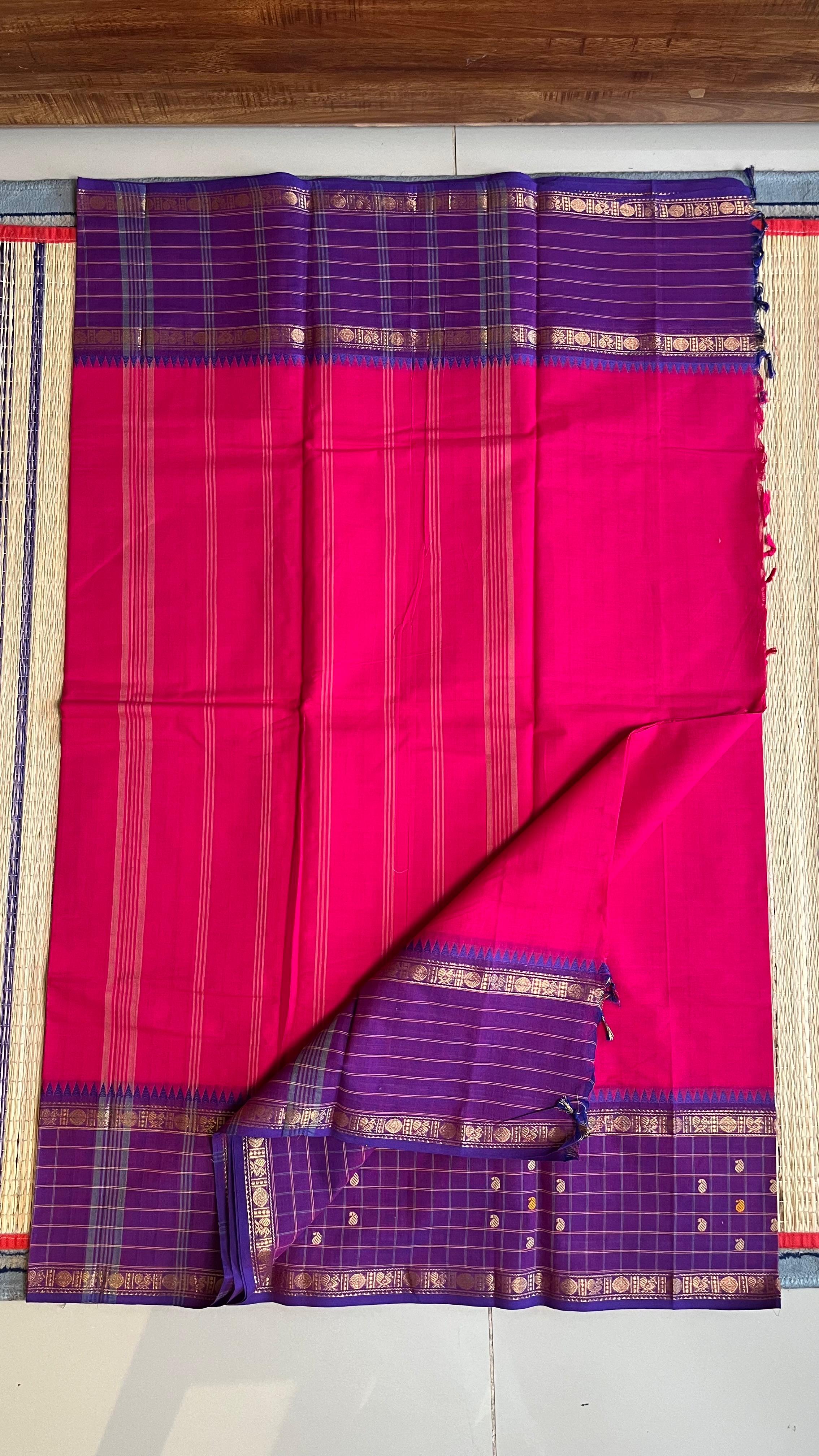 Kanchi Cotton Saree