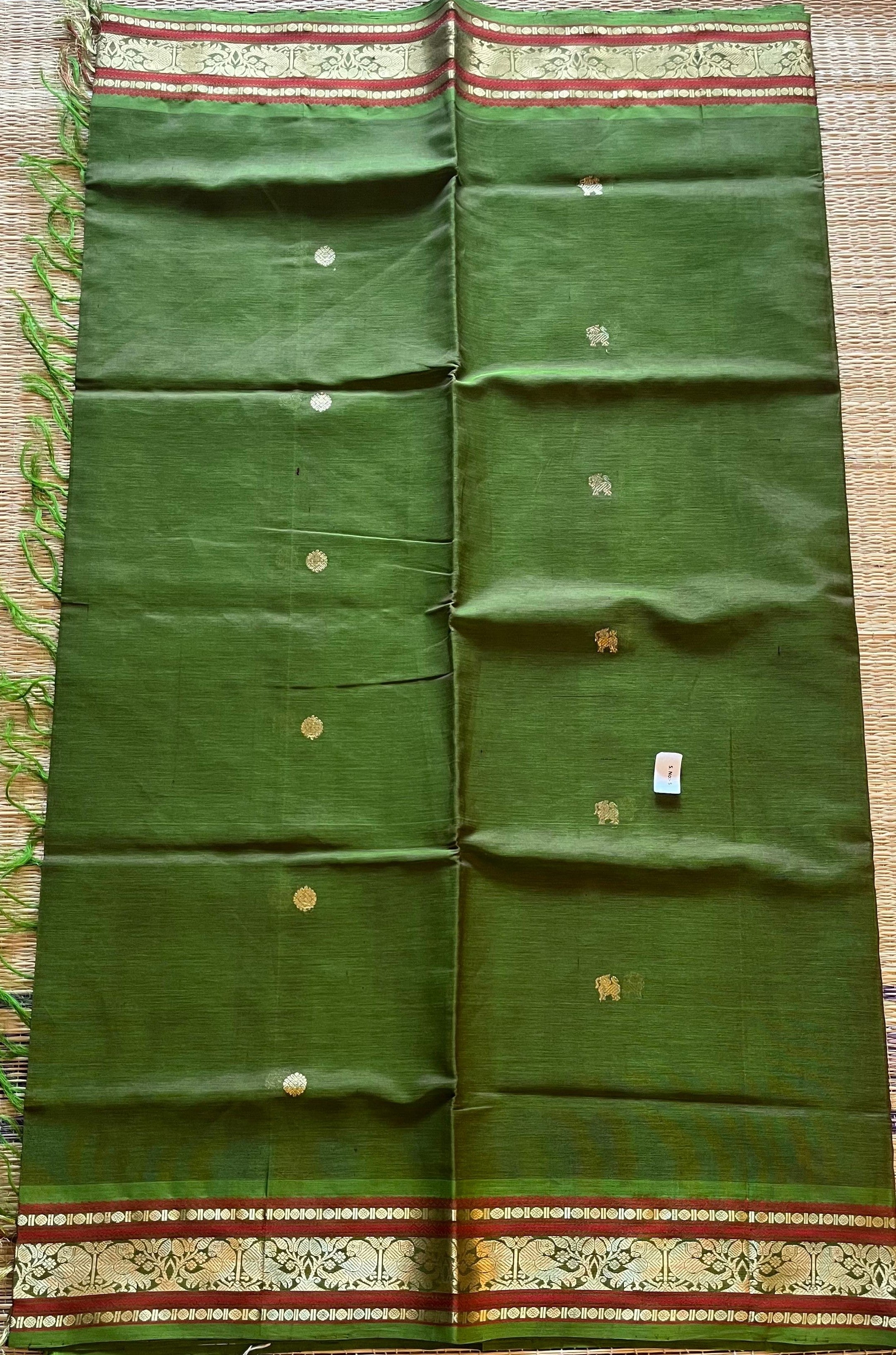 Kanchivaram Pure Silk Cotton Saree - 01-01-05-05