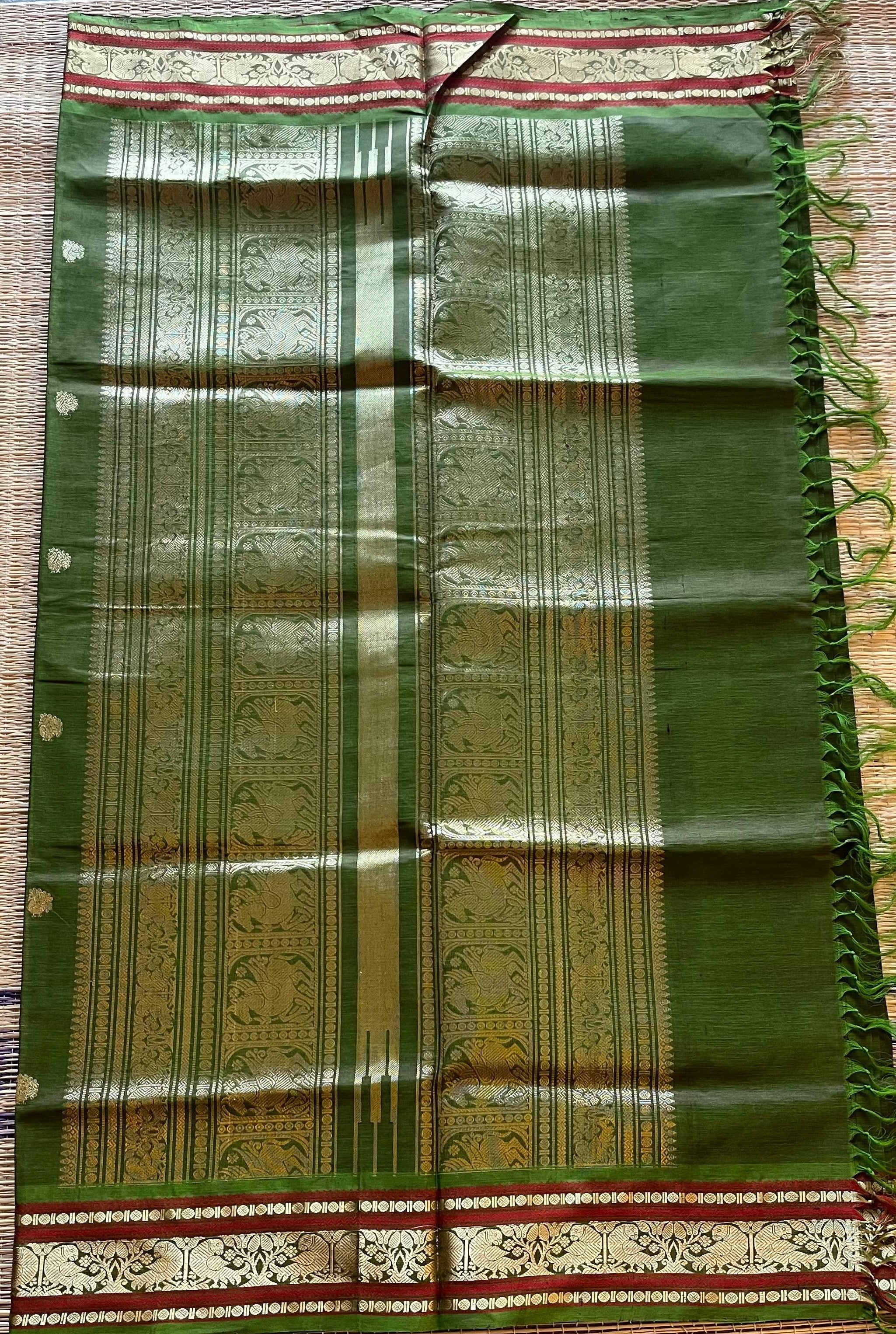 Kanchivaram Pure Silk Cotton Saree - 01-01-05-05
