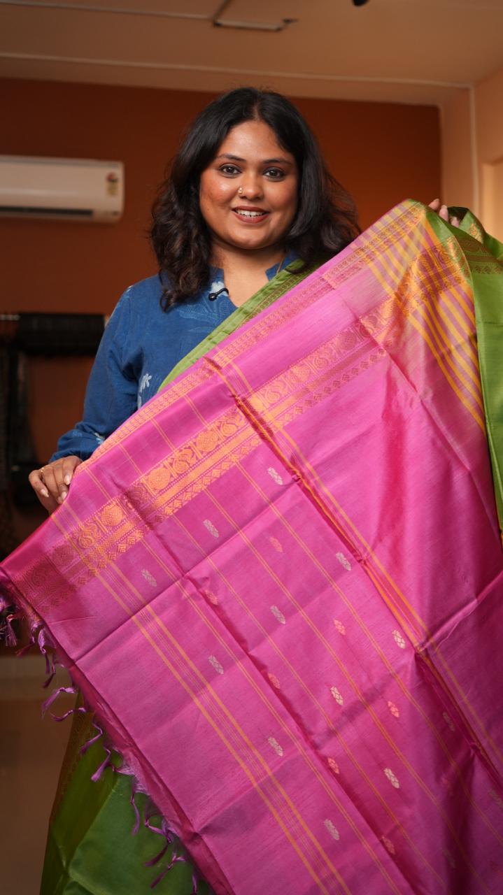 Chinnalampattu 6 Yards Saree - 03-09-02-12 (FARM CANDY)