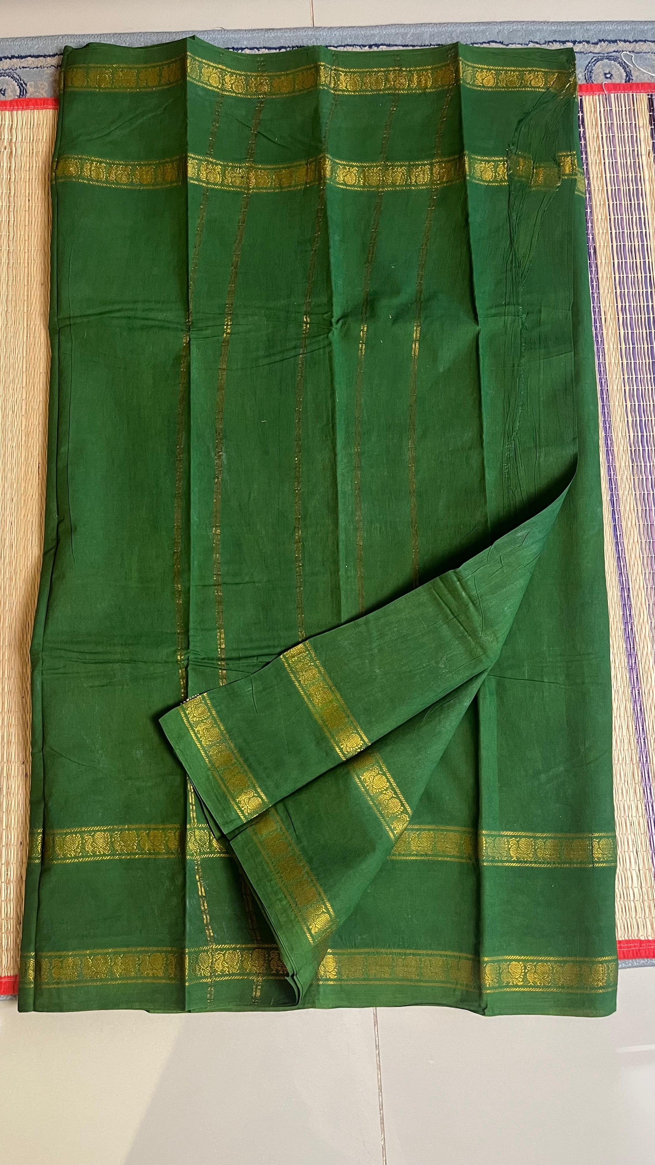 Madurai Cotton Big Border Saree -11-06B-08-6.25Y-02