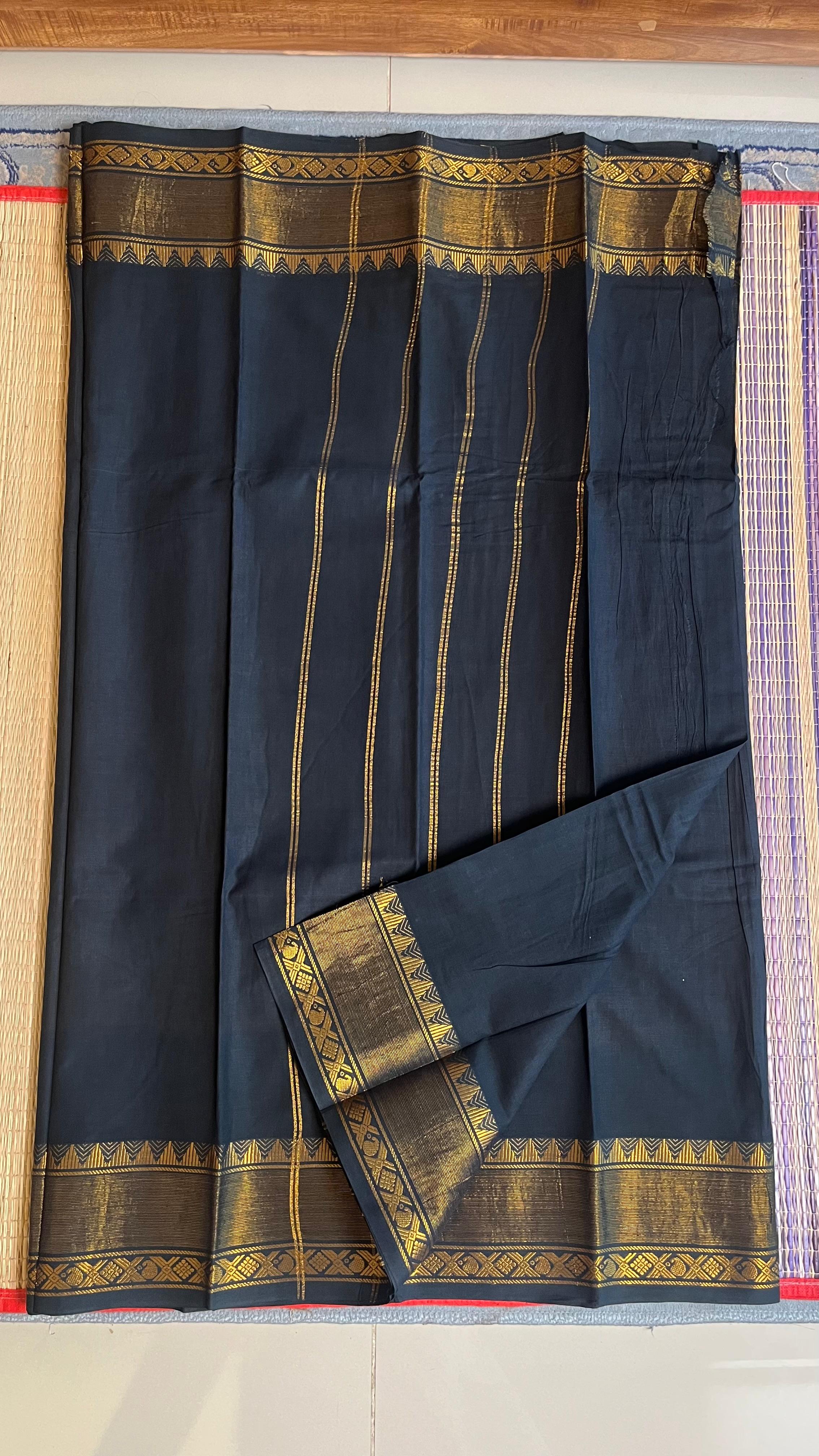 Madurai Cotton Big Border Saree -11-04C-08-5.50Y-05