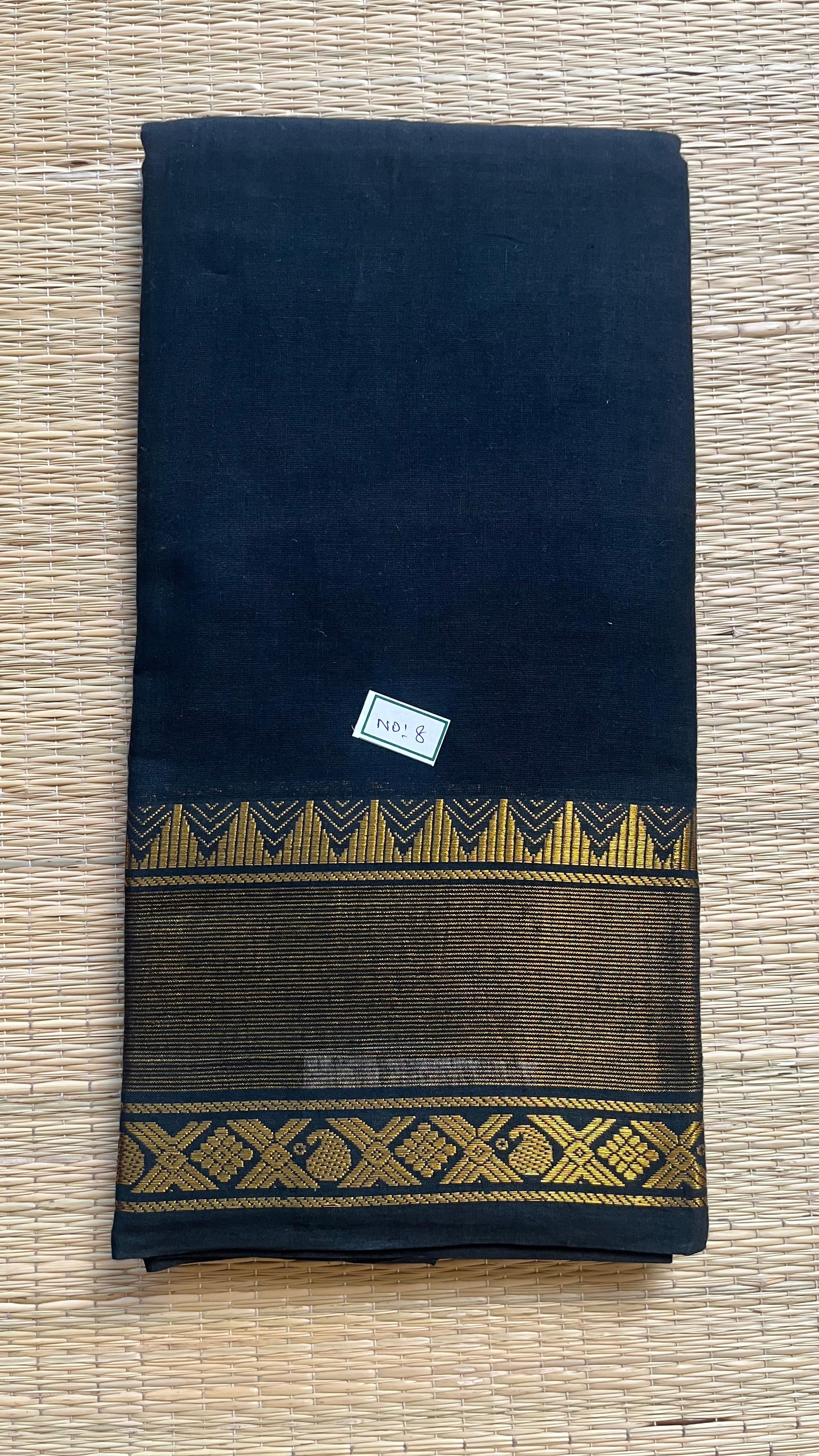 Madurai Cotton Big Border Saree -11-04C-08-5.50Y-05