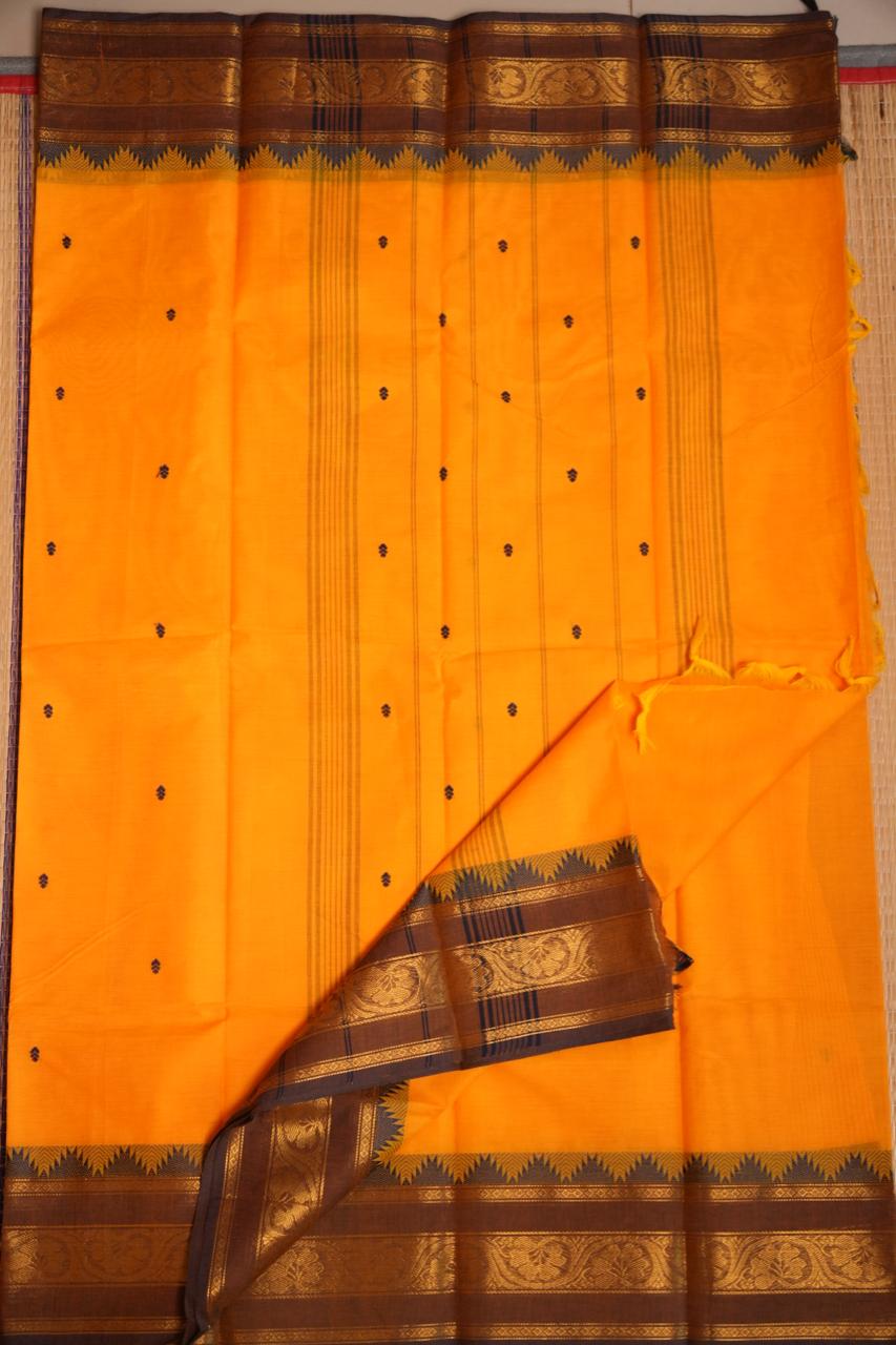 Kanchi Cotton Saree with Hamper -01-09-02-05 (SATSUMA)