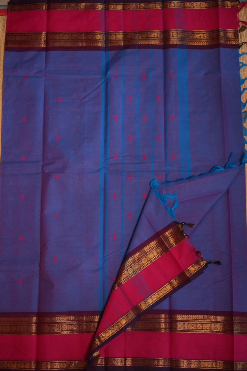Kanchi Cotton Saree with Hamper -01-09-02-14 (SLOE)